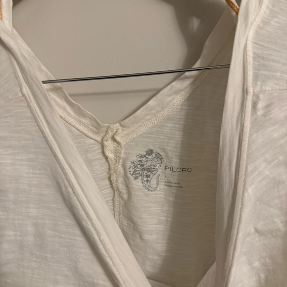 PILCRO RUFFLE OPEN BACK TOP - Picture 7 of 8